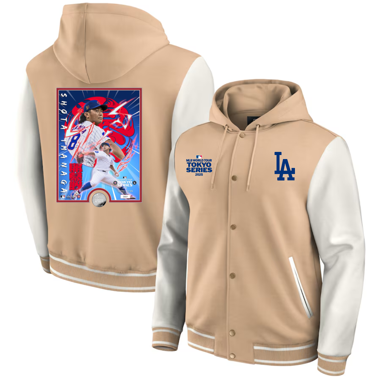 Men Chicago Cubs blank 2025 MLB jacket 5